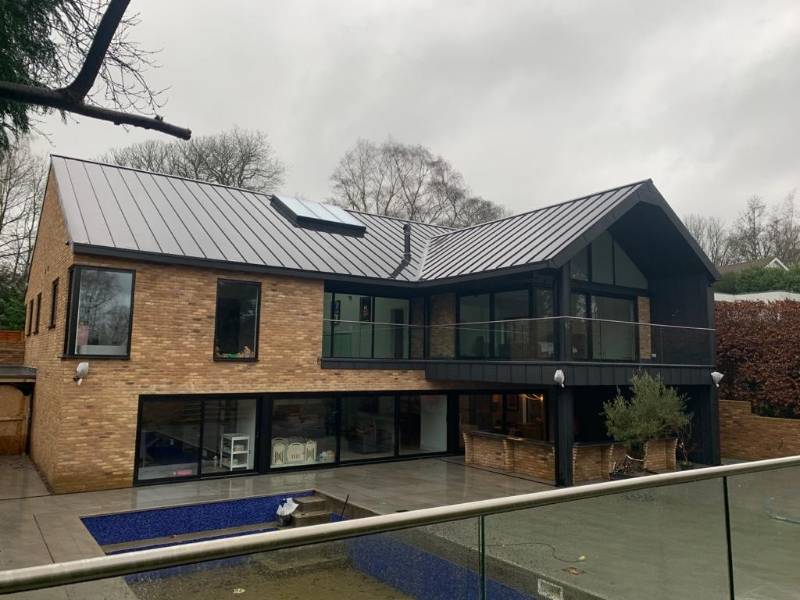 Traditional Textures Dark Zinc Patina - New Property, Kent