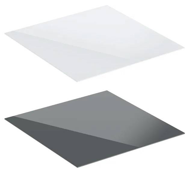 Geberit ONE cover for low cabinet and side element, glass - For Geberit ONE side cabinets