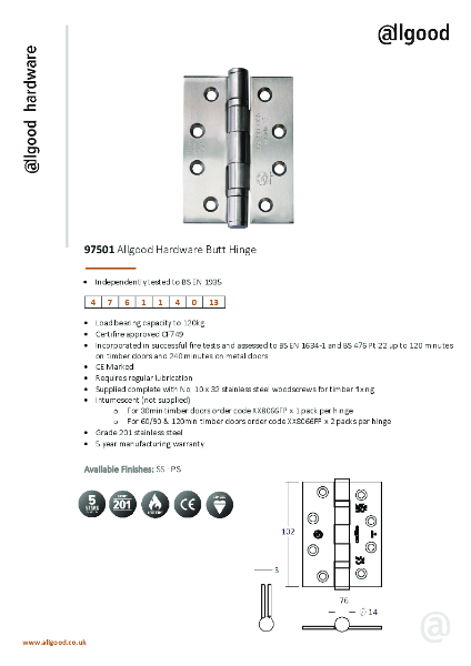 97501-Datasheet Iss05