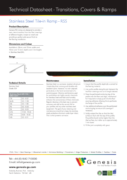 RSS Datasheet