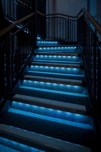 LED Aluminium Stair Edgings