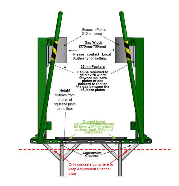 Fitting Instructions Dual Adjustment K Barrier