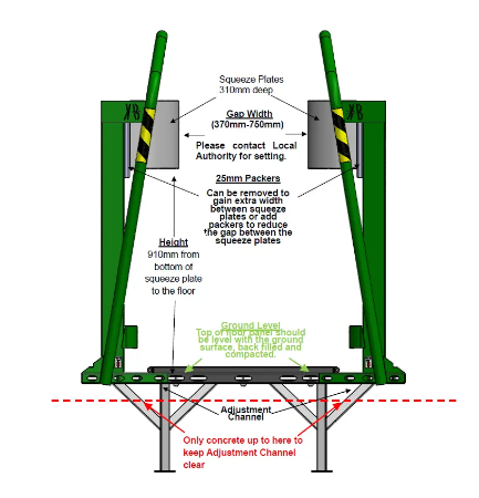 Fitting Instructions Dual Adjustment K Barrier