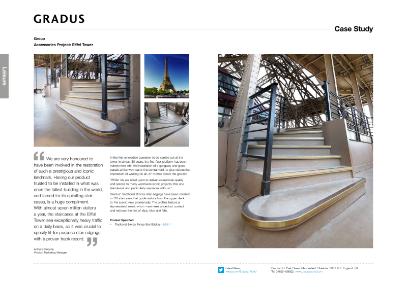 Eiffel Tower Stair Edging Case Study