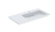 Geberit ONE vanity basin, CleanDrain, left shelf surface - Vanity Basin