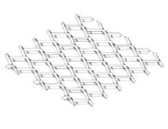 DecoMesh RB25 - Nexus Layouts - Suspended Ceiling System, Mesh Infills