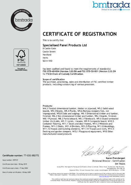 FSC Certificate