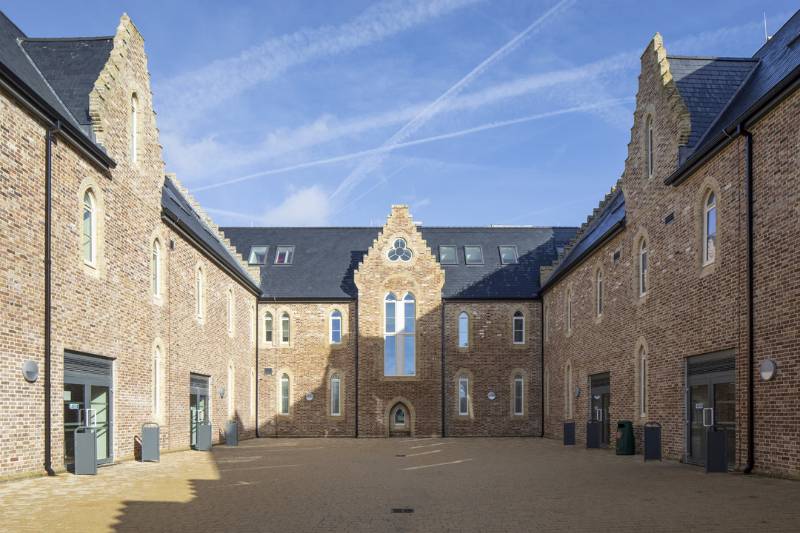 Chichester Free School - Double Gothic Arch Lintels