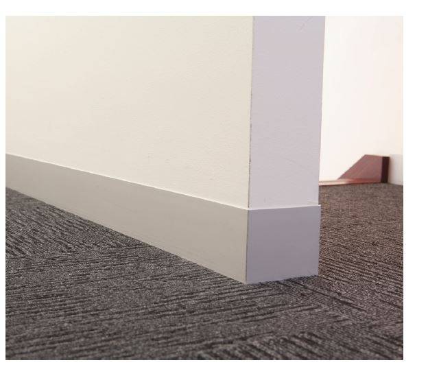 INVI Alubase Flat - Flush - Aluminium Flat Skirting Board