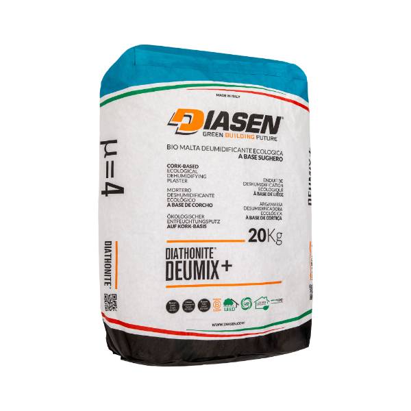 Diasen Diathonite Deumix Plus - Cork/Lime Salt Inhibiting Plaster