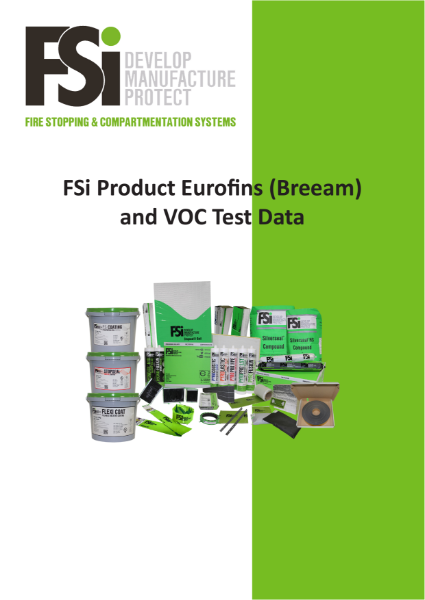 VOC and BREEAM Product Information