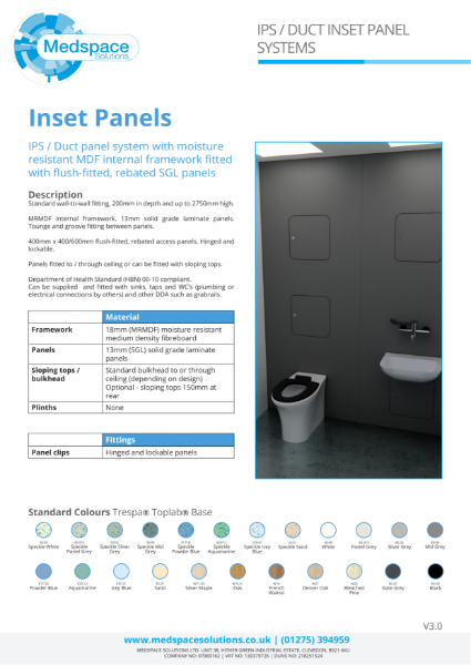 IPS Duct Panel Systems - Inset Panels