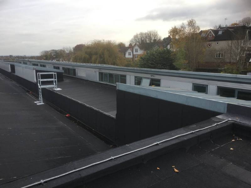 Flat Roof Replacement Implementing Safe2Torch Best Practice