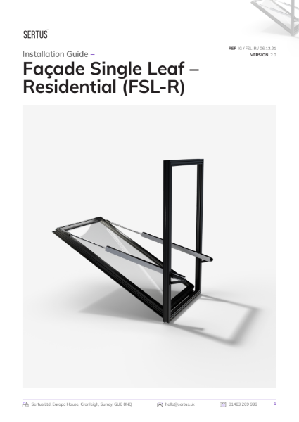 Sertus FSL-R Installation Guide