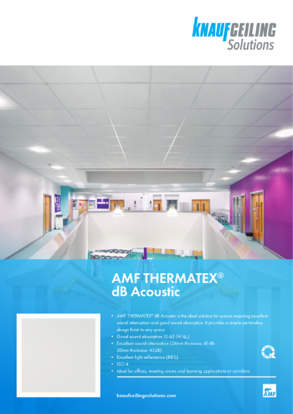 AMF THERMATEX® dB Acoustic