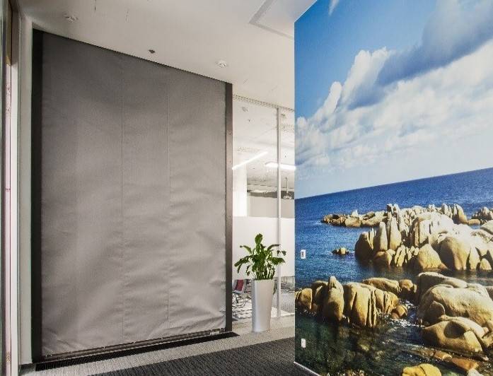 Fire Curtain - Fibreroll E120 - EW20