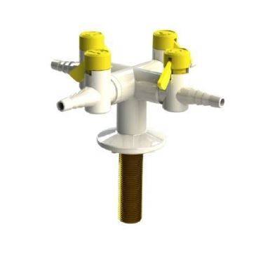 Gas and liquid fuel valves
