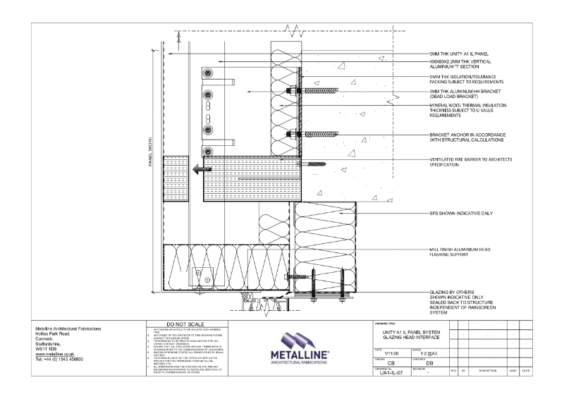 Unity A1 IL-07 Technical Drawing