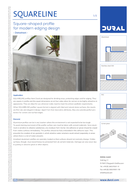 SQUARELINE Datasheet