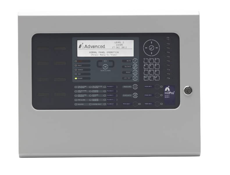 MxPro 5 Fire Alarm Control Panel 1-2 Loop