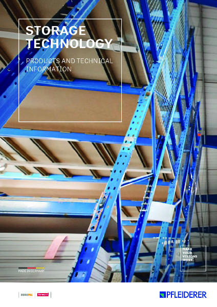 Pfleiderer Segment Brochure Storage Technology