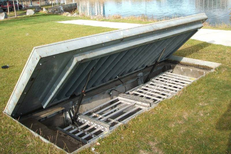 Access Covers - Liffey Service Tunnel Project, Dublin, Ireland.