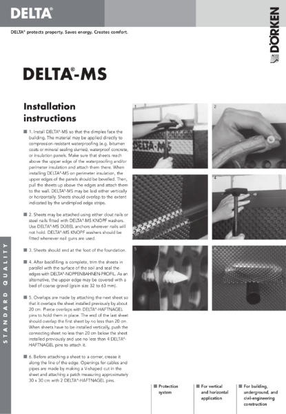 Delta-MS Installation Information