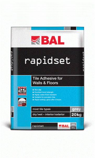 Rapidset - Tile adhesive