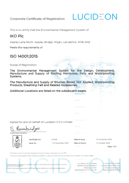 ISO 14001 Environmental Management Systems