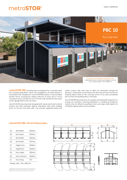 PBC 10 Data Sheets