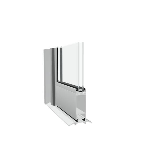 202 Commercial Aluminium Door - Non Thermal