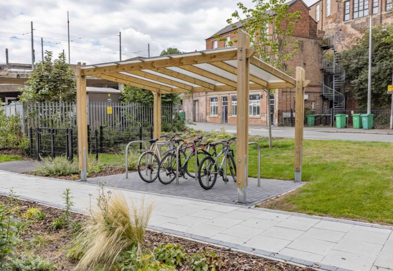 Sheldon Cycle Shelter