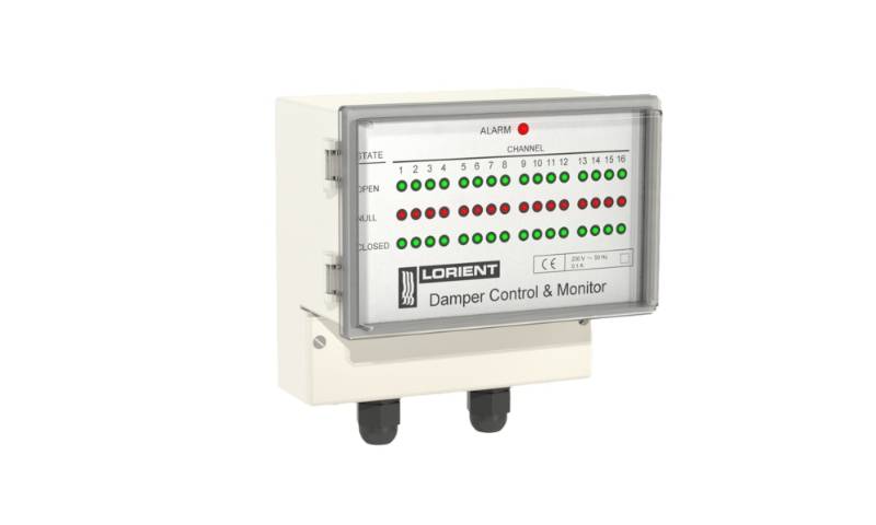 Talkback Damper-Shutter Control System