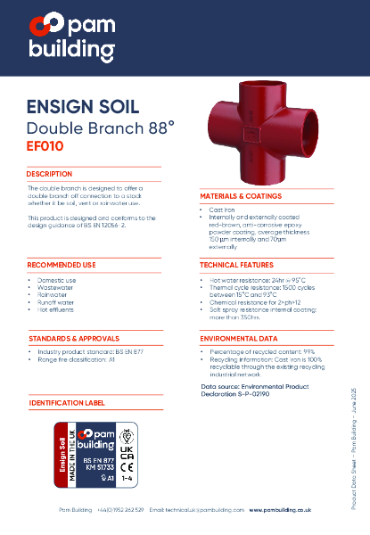 EF010 - Double Branch x 88°