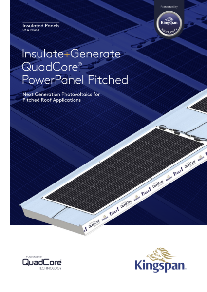Insulate+Generate QuadCore® PowerPanel Pitched