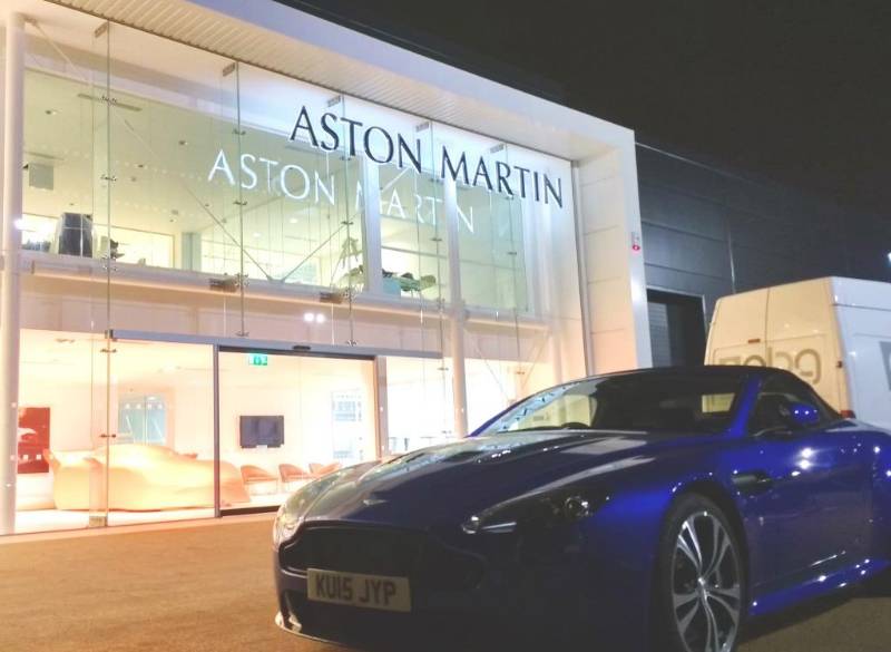 Precision Engineered Automatic Doors for Aston Martin's Newcastle Showroom