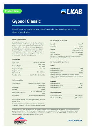Gypsol Classic