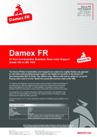 Damex FR Joint Support TDS 16092025