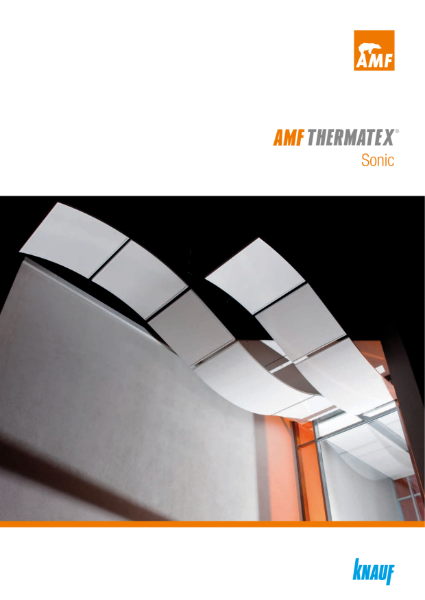 AMF THERMATEX® Sonic Ceiling rafts