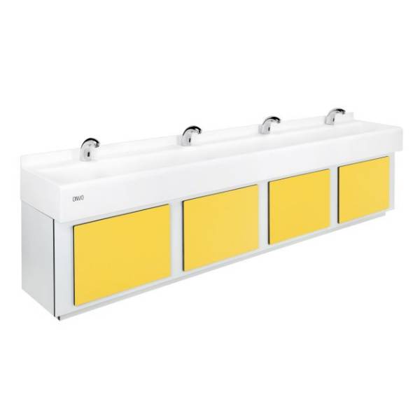 Latherwash 2N Curve Washtrough