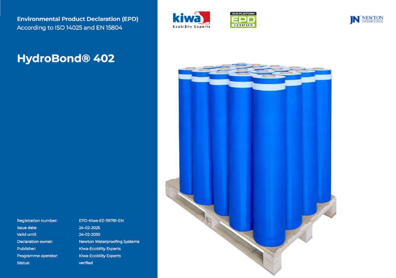 Newton HydroBond 402 Environmental Product Declaration