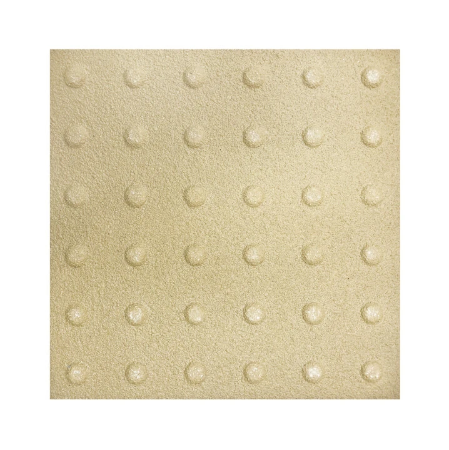 Taktilt - Taktil plate glassfiber kuler 40x40cm sandfarget