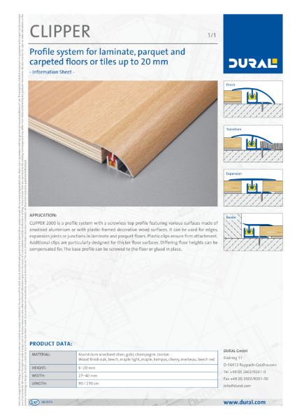 CLIPPER Information Sheet