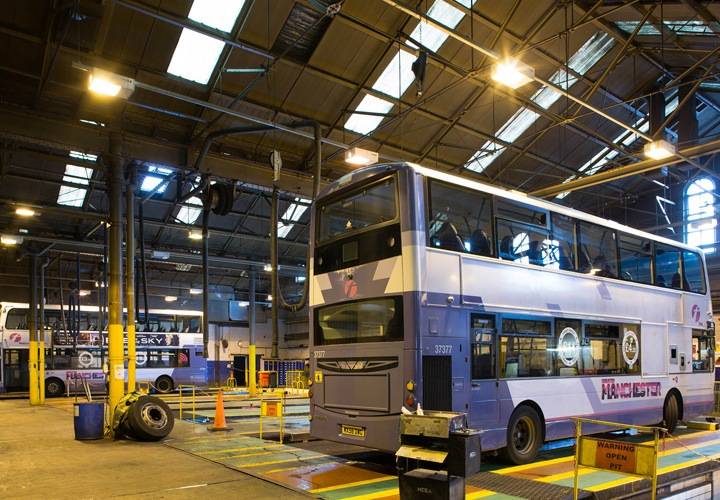 First Bus Depot, Manchester