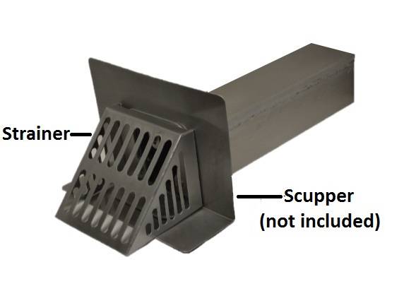 STRAINER KIT FOR CLAMP-TITE BOX SCUPPER