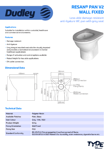 Dudley Resan Pan For Less Abled_Wall Fixed_Grey [V2]