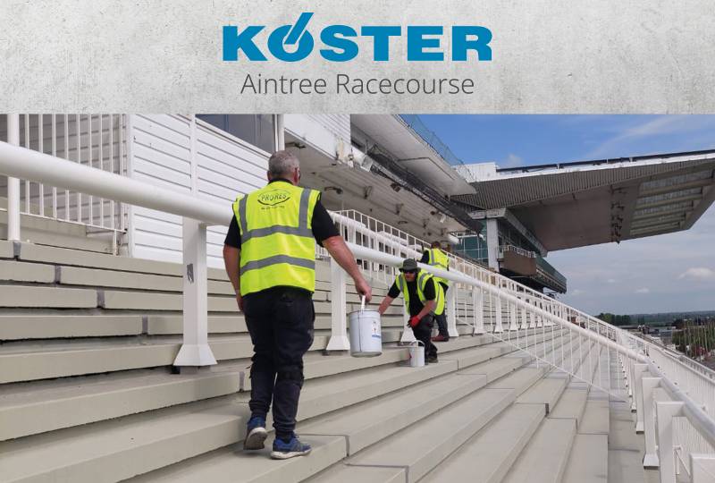 Aintree Racecourse - Koster Flooring Systems to Grandstand