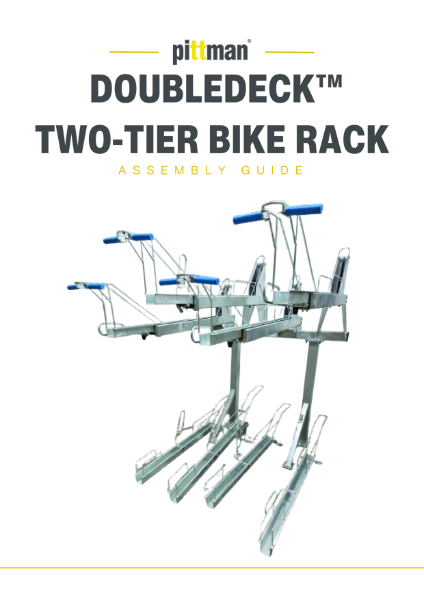 DoubleDeck™ Two-Tier Bike Rack - Assembly Guide