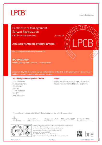 ISO 9001:2015