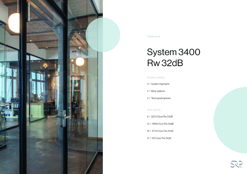 System 3400 RW 32 dB - Design Guide